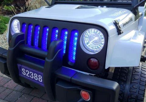 Auto na Akumulator S2388 Jeep Biały 4x45W Auto na Akumulator S2388 Jeep Biały 4x45W