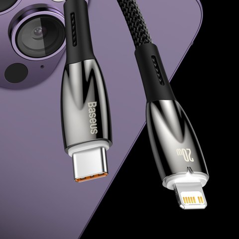 Kabel przewód do szybkiego ładowania iPhone USB-C - Lightning 480Mb/s PD 20W 1m biały Kabel przewód do szybkiego ładowania iPhone USB-C - Lightning 480Mb/s PD 20W 1m biały