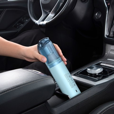 Mini bezprzewodowy odkurzacz samochodowy Baseus A1 30W - niebieski Mini bezprzewodowy odkurzacz samochodowy Baseus A1 30W - niebieski