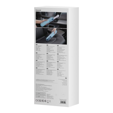 Mini bezprzewodowy odkurzacz samochodowy Baseus A1 30W - niebieski Mini bezprzewodowy odkurzacz samochodowy Baseus A1 30W - niebieski