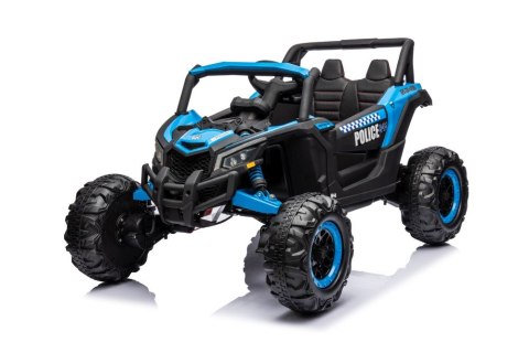 Auto Na Akumulator Buggy JH-105 Niebieskie Policyjne 24V 4x4 Auto Na Akumulator Buggy JH-105 Niebieskie Policyjne 24V 4x4