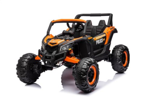 Auto Na Akumulator Buggy JH-105 Pomarańczowe Policyjne 24V 4x4 Auto Na Akumulator Buggy JH-105 Pomarańczowe Policyjne 24V 4x4