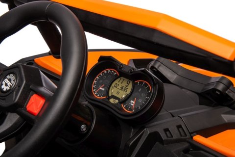 Auto Na Akumulator Buggy JH-105 Pomarańczowe Policyjne 24V 4x4 Auto Na Akumulator Buggy JH-105 Pomarańczowe Policyjne 24V 4x4