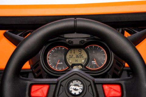 Auto Na Akumulator Buggy JH-105 Pomarańczowe Policyjne 24V 4x4 Auto Na Akumulator Buggy JH-105 Pomarańczowe Policyjne 24V 4x4