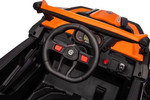 Auto Na Akumulator Buggy JH-105 Pomarańczowe Policyjne 24V 4x4 Auto Na Akumulator Buggy JH-105 Pomarańczowe Policyjne 24V 4x4