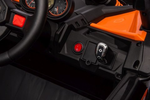 Auto Na Akumulator Buggy JH-105 Pomarańczowe Policyjne 24V 4x4 Auto Na Akumulator Buggy JH-105 Pomarańczowe Policyjne 24V 4x4
