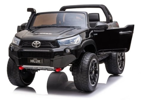 Auto na Akumulator Toyota Hilux Czarny Lakierowany Auto na Akumulator Toyota Hilux Czarny Lakierowany