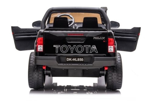 Auto na Akumulator Toyota Hilux Czarny Lakierowany Auto na Akumulator Toyota Hilux Czarny Lakierowany