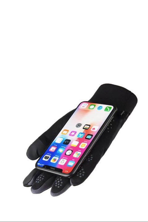 Rękawiczki dotykowe do telefonu sportowe wiatroszczelne damskie różowe Rękawiczki dotykowe do telefonu sportowe wiatroszczelne damskie różowe
