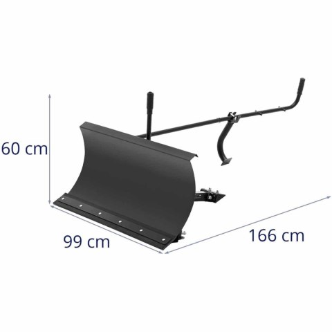 Pług spych śnieżny do taczki spalinowej HT-MD-500 99 x 166 x 60 cm Pług spych śnieżny do taczki spalinowej HT-MD-500 99 x 166 x 60 cm