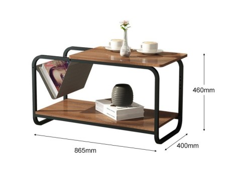 Stolik kawowy loft nowoczesny 2 poziomy ModernHome Stolik kawowy loft nowoczesny 2 poziomy ModernHome