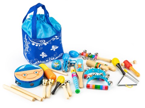 Zestaw muzyczny 16 instrumentów + torba ECOTOYS Zestaw muzyczny 16 instrumentów + torba ECOTOYS